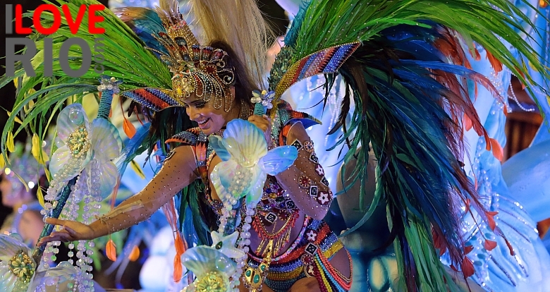 Carioca dancer at Carnivalin Rio de Janeiro